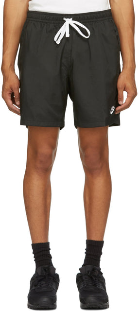 Nike Black Woven Sportswear Shorts - Nike Noir Sportswear Sportswear - 나이키 블랙 짠 운동복 반바지