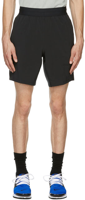 Nike Black Yoga Dri-FIT Shorts - Short Nike Noir Yoga Dri-Fit - Nike Black Yoga Dri-Fit Shorts.