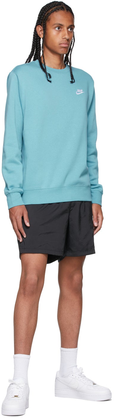 Nike Blue Sportswear Club Sweatshirt