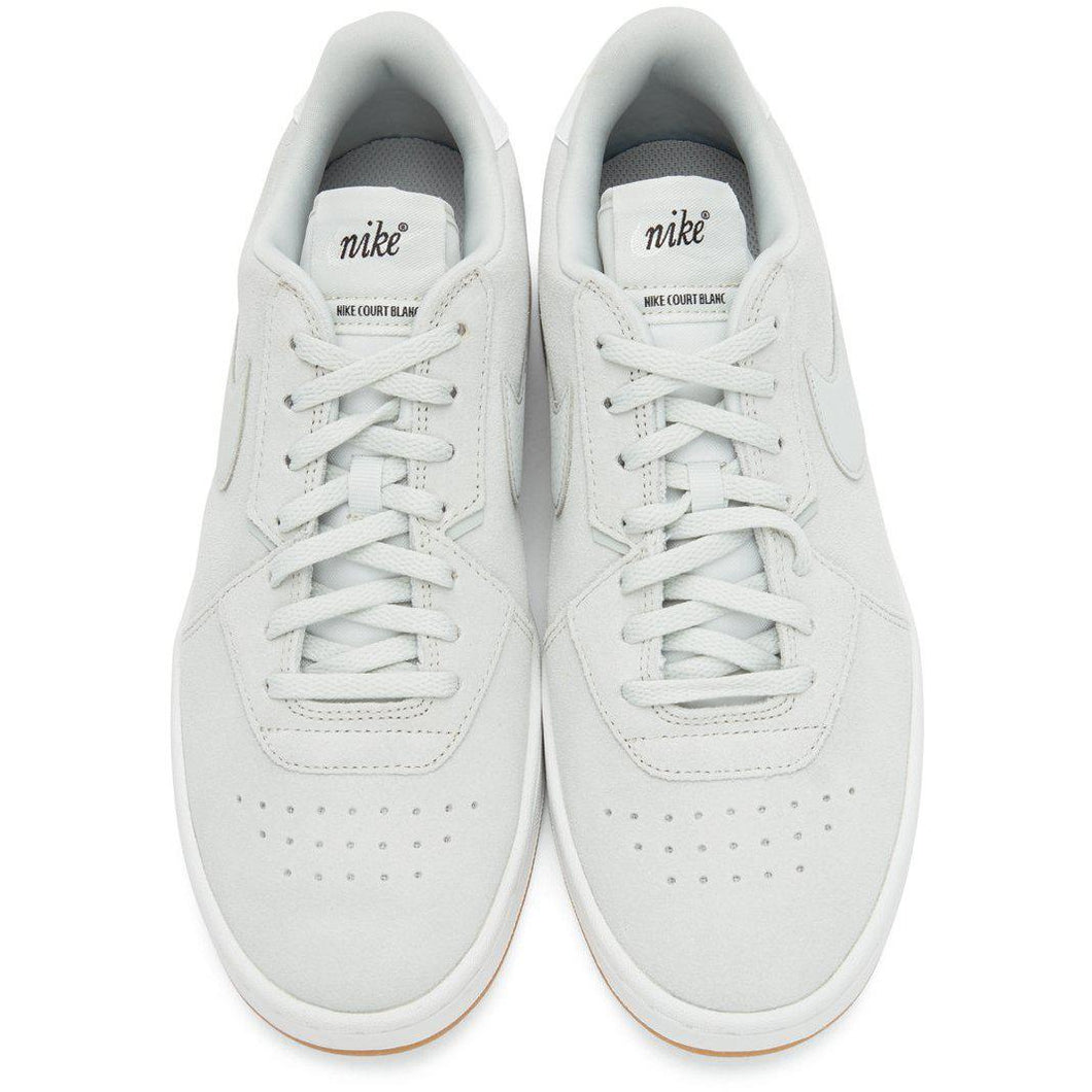 Nike Green NikeCourt Blanc Sneakers - Nike Green Nikecourt Blanc Sneakers - 나이키 그린 니키 코트 블랑 스니커즈