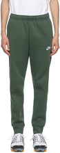 Nike Green Sportswear Club Lounge Pants - Nike Green Sportswear Club Lounge Pants - 나이키 그린 스포츠웨어 클럽 라운지 바지