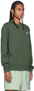 Nike Green Sportswear Club Sweatshirt