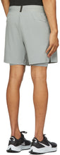 Nike Grey 2-in-1 Yoga Shorts
