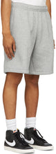 Nike Grey Fleece Sportswear Club Cargo Shorts