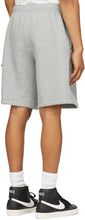 Nike Grey Fleece Sportswear Club Cargo Shorts