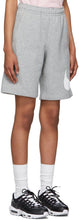 Nike Grey Fleece Sportswear Club Shorts