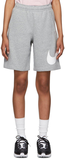 Nike Grey Fleece Sportswear Club Shorts - Nike Grey Fleece Sportswear Club Shorts - 나이키 회색 양털 스포츠웨어 클럽 반바지