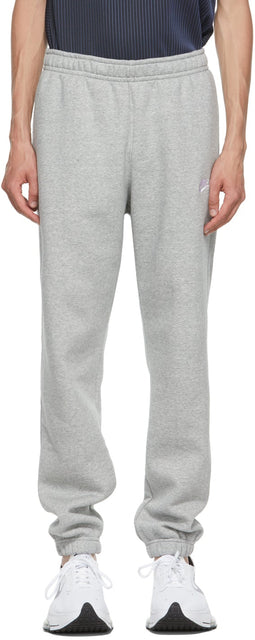 Nike Grey Sportswear Club Lounge Pants - Nike Grey Sportswear Club Lounge Pantalon - 나이키 회색 스포츠웨어 클럽 라운지 바지