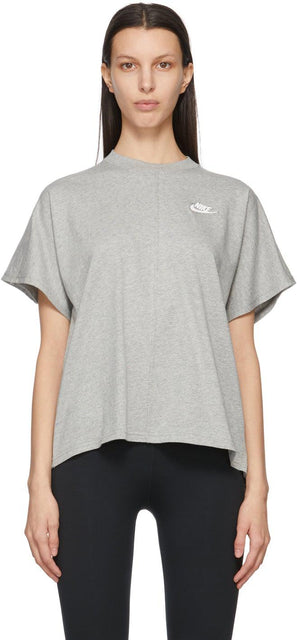 Nike Grey Sportswear Earth Day T-Shirt - T-shirt Nike Grey Sportswear Terre Terre - 나이키 그레이 스포츠웨어 지구의 날 티셔츠