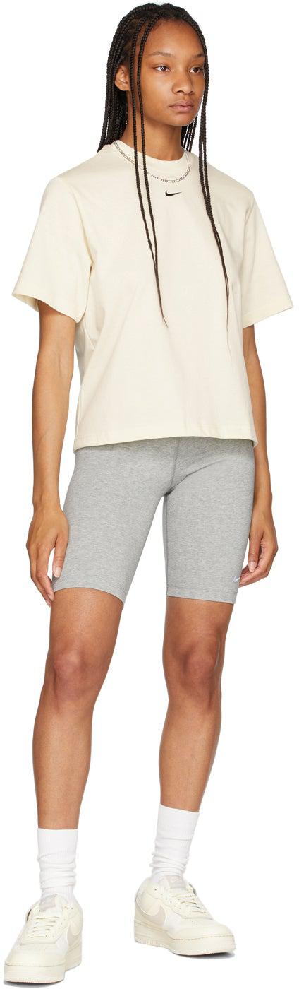 Nike Grey Sportswear Essential Bike Shorts