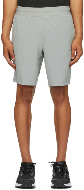 Nike Grey Yoga Dri-FIT Shorts - Short de Dri-Fit Nike Grey Yoga - 나이키 그레이 요가 Dri-Fit 반바지