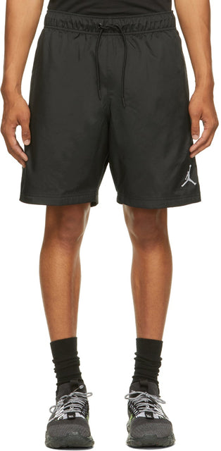 Nike Jordan Black Jordan Jumpman Poolside Shorts - Shorts de piscine Nike Jordan Black Jordan Jumpman - Nike Jordan 검은 요르단 Jumpman 풀 사이드 반바지