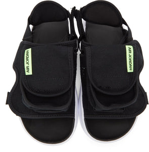 Nike Jordan Black Jordan LS Slide Sandals