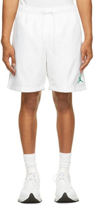 Nike Jordan White Jordan Jumpman Poolside Shorts - Nike Jordan Blanc Jordan Jumpman Short au bord de la piscine - 나이키 요르단 화이트 요르단 점프 만 풀 사이드 반바지