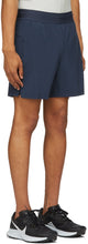 Nike Navy 2-in-1 Yoga Shorts