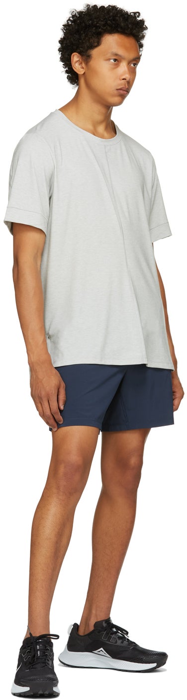 Nike Navy 2-in-1 Yoga Shorts
