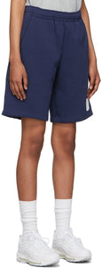 Nike Navy Fleece Sportswear Club Shorts