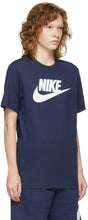 Nike Navy Icon Futura T-Shirt