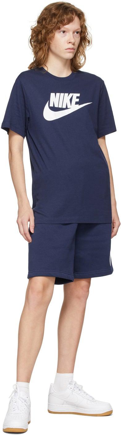 Nike Navy Icon Futura T-Shirt