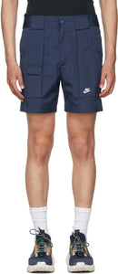 Nike Navy Re-Issue Shorts - Short Nike Navy Re-émettre - 나이키 해군 재발행 반바지