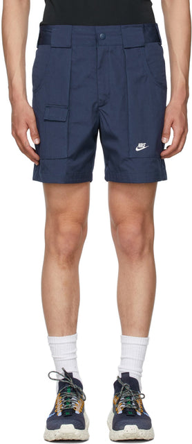 Nike Navy Re-Issue Shorts - Short Nike Navy Re-émettre - 나이키 해군 재발행 반바지