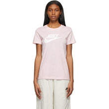Nike Pink Essential Icon Futura T-Shirt
