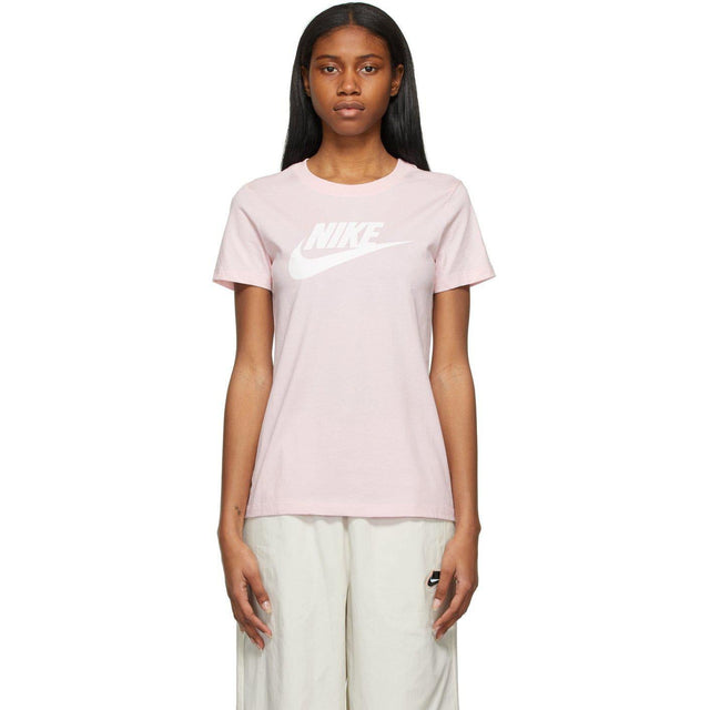 Nike Pink Essential Icon Futura T-Shirt