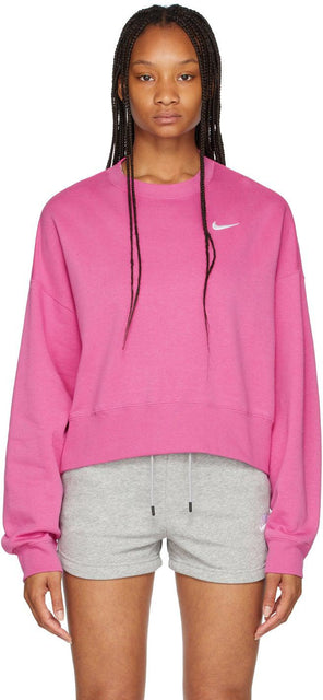 Nike Pink Fleece NSW Sweatshirt - Sweat-shirt Nike Pink Fleece NSW - 나이키 핑크 플리스 NSW 스웨터