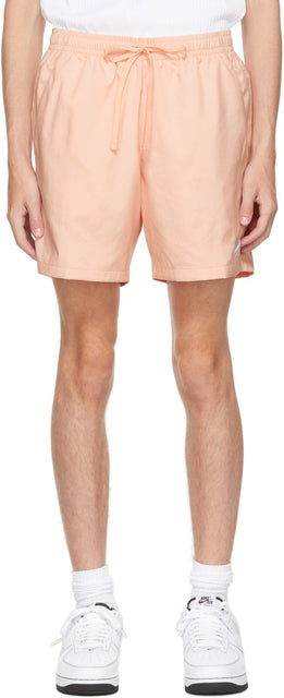 Nike Pink Woven Sportswear Shorts - Short de vêtements de sport tissé Nike rose - 나이키 핑크 짠 운동복 반바지