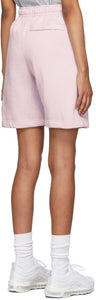 Nike Purple Fleece Sportswear Club Shorts