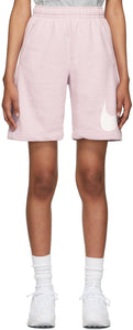 Nike Purple Fleece Sportswear Club Shorts - Short de club de vêtements de sport pourpre pourpre Nike pourpre - 나이키 보라색 양털 스포츠웨어 클럽 반바지