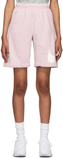 Nike Purple Fleece Sportswear Club Shorts - Short de club de vêtements de sport pourpre pourpre Nike pourpre - 나이키 보라색 양털 스포츠웨어 클럽 반바지