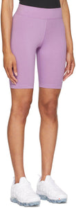 Nike Purple Sportswear Essential Bike Shorts