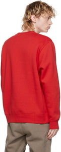 Nike Red Fleece NSW Club Sweatshirt