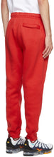 Nike Red Sportswear Club Lounge Pants