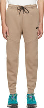 Nike Taupe Tech Fleece Lounge Pants - Nike Tauupe Tech Fleece Lounge Pants - 나이키 Taupe Tech Fleece 라운지 바지