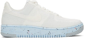 Nike White Air Force 1 Crater Flyknit Sneakers - Nike White Air Force 1 Crater Flyknit Sneakers - 나이키 백색 공군 1 분화구 플라이 나이트 운동화