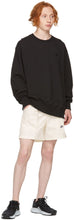 Nike White Canvas Shorts