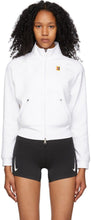 Nike White Dry-FIT Heritage Jacket - Nike Blanc Heritage Heritage Veste - 나이키 화이트 드라이 피트 헤리티지 재킷