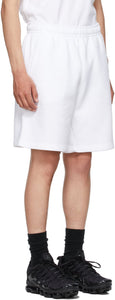Nike White Sportswear Club Shorts