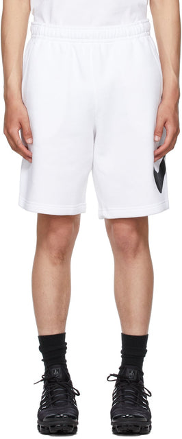 Nike White Sportswear Club Shorts - Short Nike White Sportswear Club - 나이키 화이트 스포츠웨어 클럽 반바지