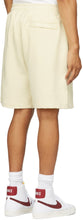 Nike Yellow Fleece Sportswear Classic Shorts