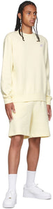 Nike Yellow Sportswear Club Sweatshirt