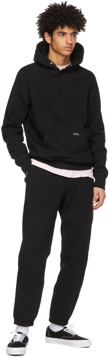 Noah Black Classic Sweatpants