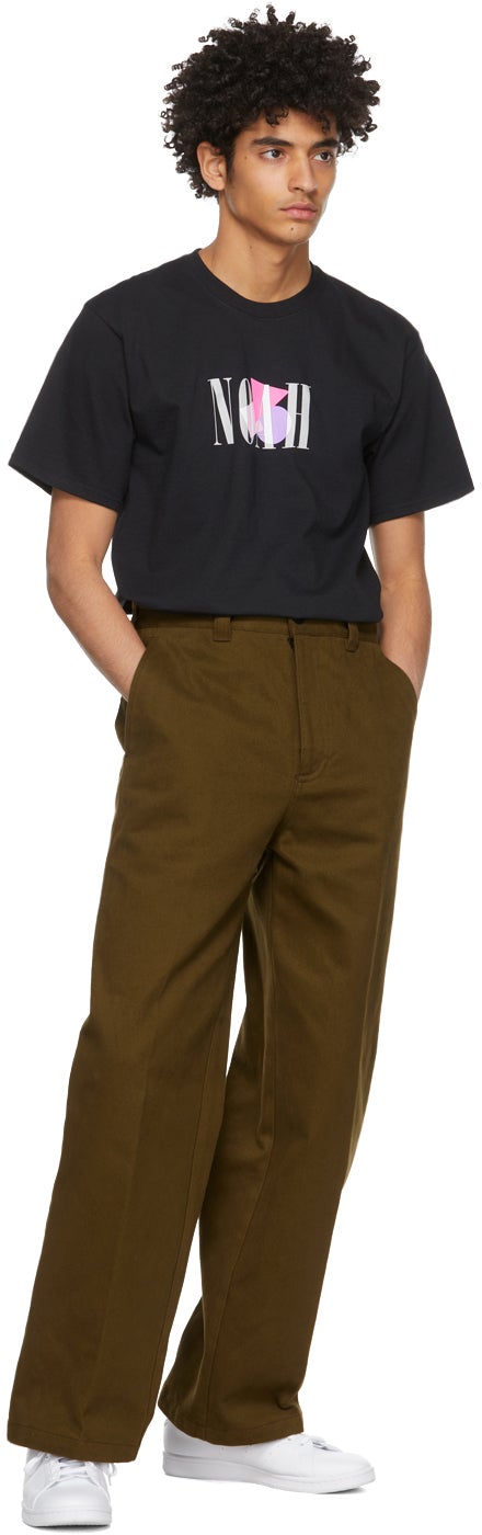 Noah Black Shapes Logo T-Shirt