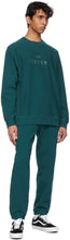 Noah Blue New Order Edition Embroidered 'Temptation' Sweatshirt