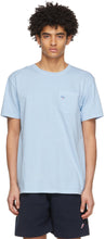 Noah Blue Pocket T-Shirt - T-shirt de poche bleu Noah - 노아 블루 포켓 티셔츠