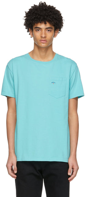 Noah Green Pocket T-Shirt - T-shirt de poche vert Noah - 노아 녹색 포켓 티셔츠