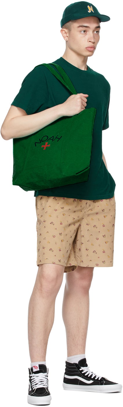 Noah Green Recycled Cotton T-Shirt