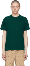 Noah Green Recycled Cotton T-Shirt - T-shirt de coton recyclé vert Noah - 노아 녹색 재활용 면화 티셔츠